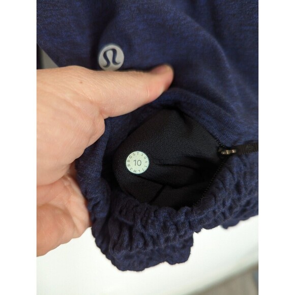 Lululemon Lead the Pack Hoodie Womens Size 10 Blue Sweater Athleisure Activewear - Picture 12 of 15